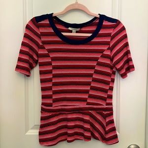 Anthropologie Bordeaux top size small